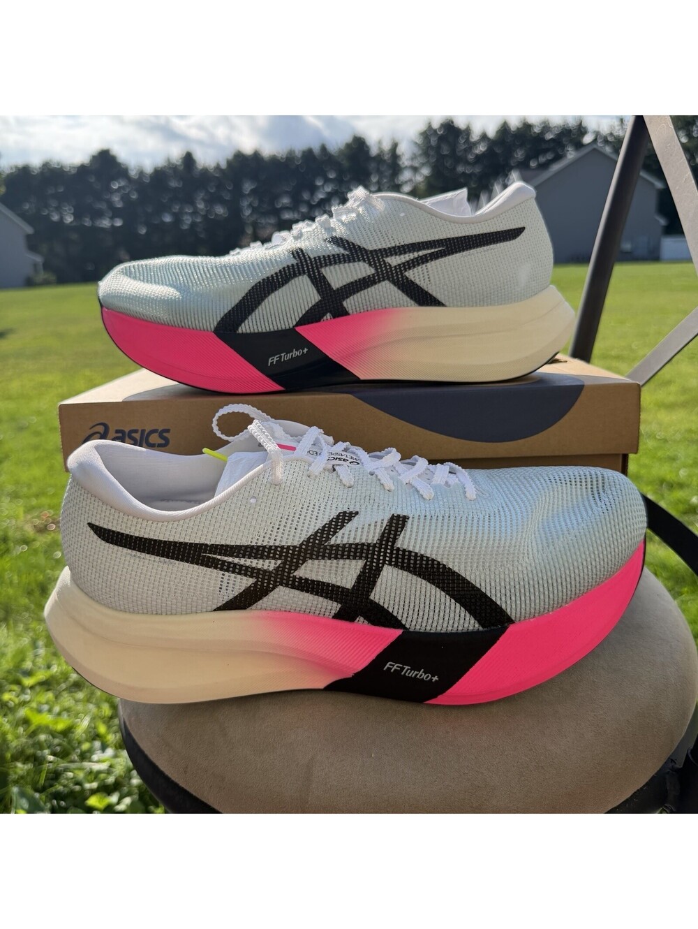 ASICS Metaspeed Edge Paris Light Blue Pink 1013A124-401 Men 11 Women 12.5